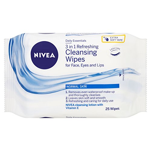 NIVEA DAILY ESSENTIAL WIPES REFRESHING 25
