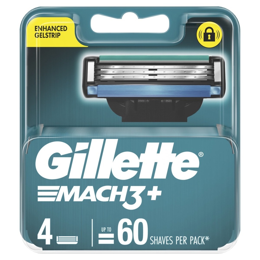 [82310086] MACH3+ BLADES 4CRT