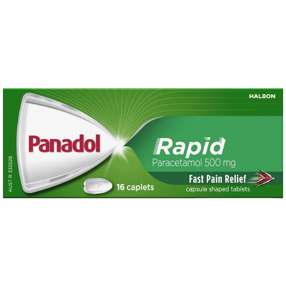 PANADOL RAPID CAP 500MG 16S