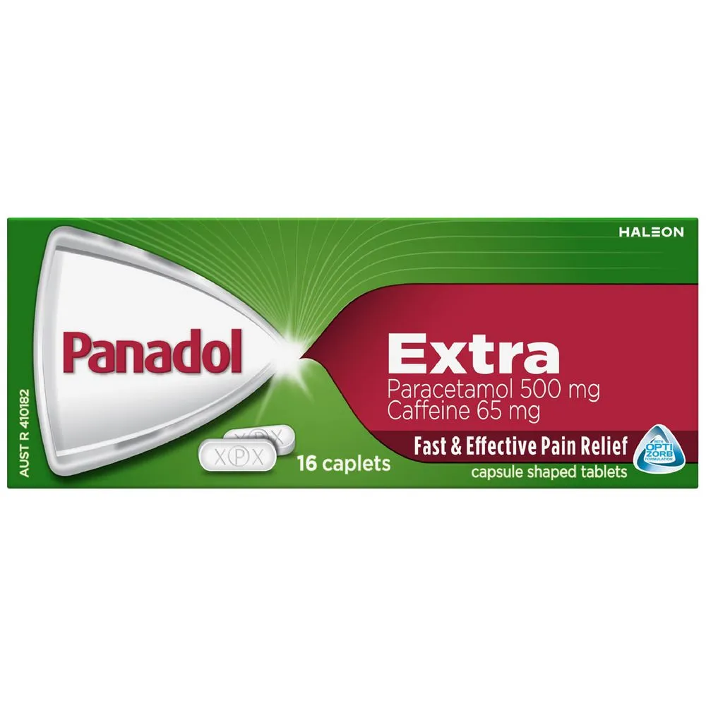 PANADOL EXTRA OPTI 500/65MG 16S