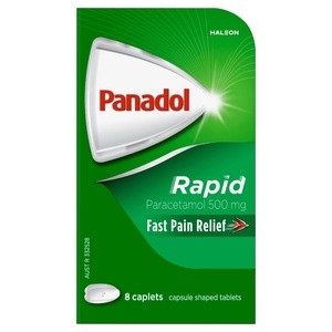 PANADOL RAPID CAP 500MG 8S