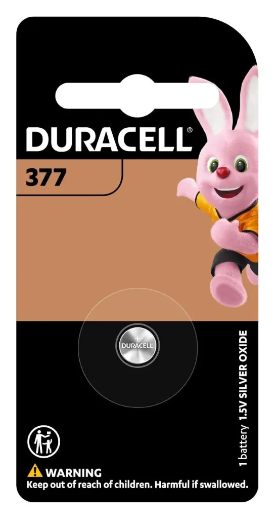 [D377B] DURACELL 1.5v SILVER OXIDE