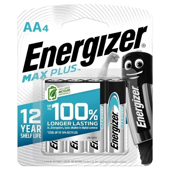 ENERGIZER MAX PLUS AA 4PK