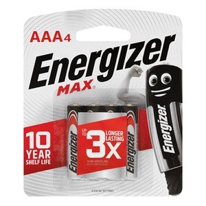 [E92BP4TN] ENERGIZER AAA 4 PK
