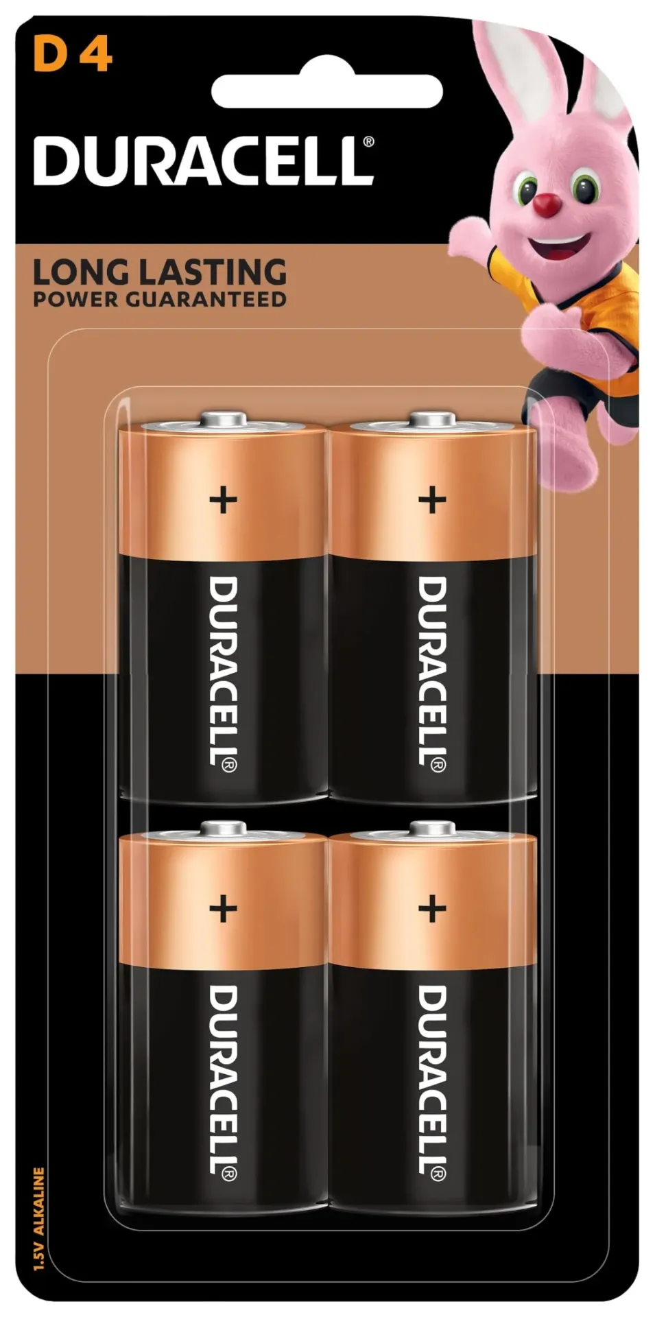 DURACELL D 4 PK