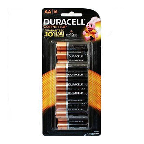 DURACELL COPPERTOP AA 16