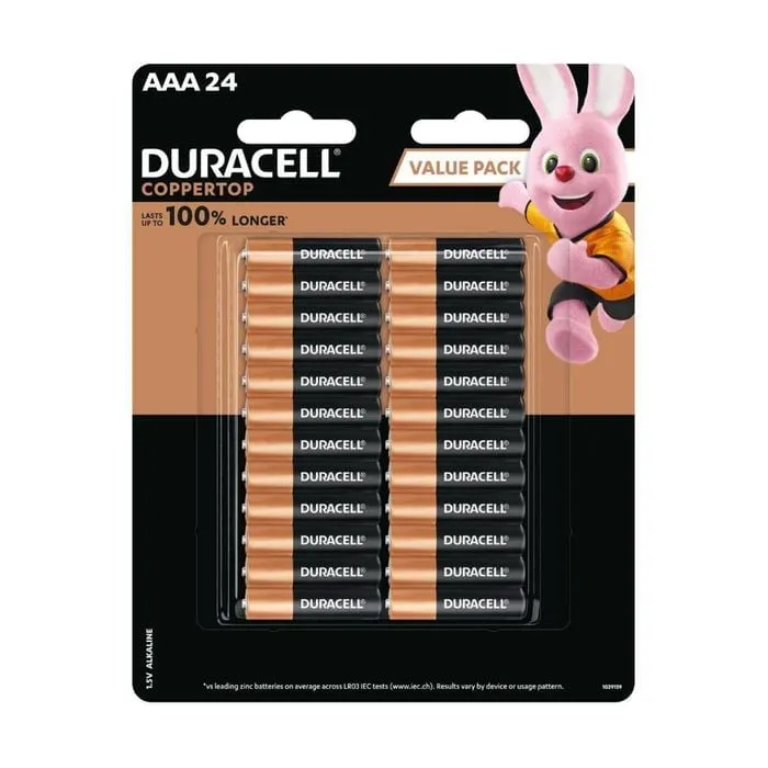 DURACELL COPPERTOP AAA24