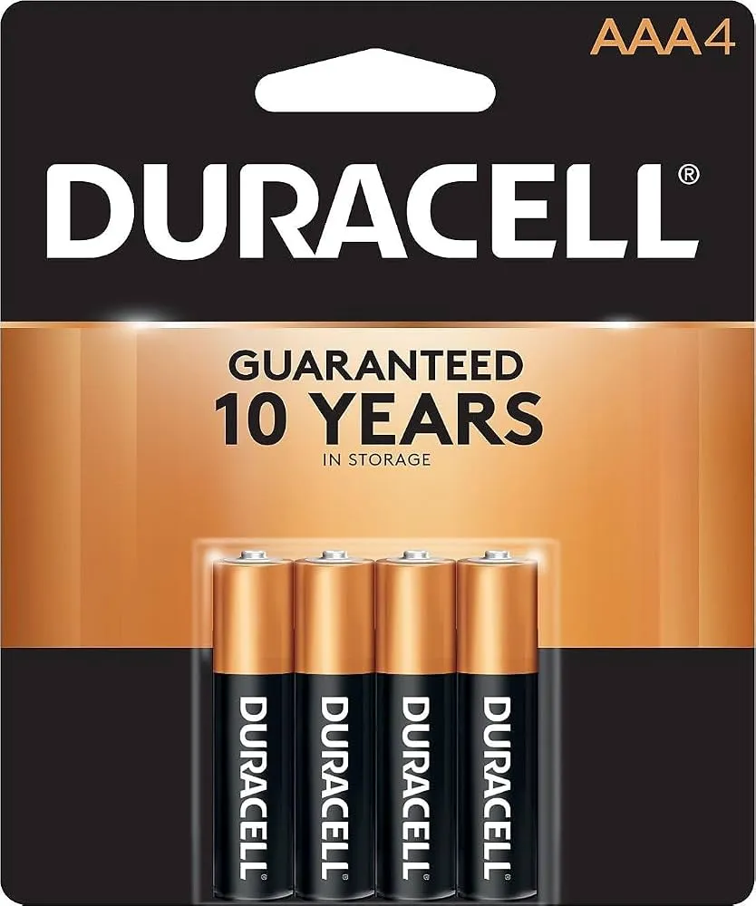 DURACELL COPPERTOP AAA4