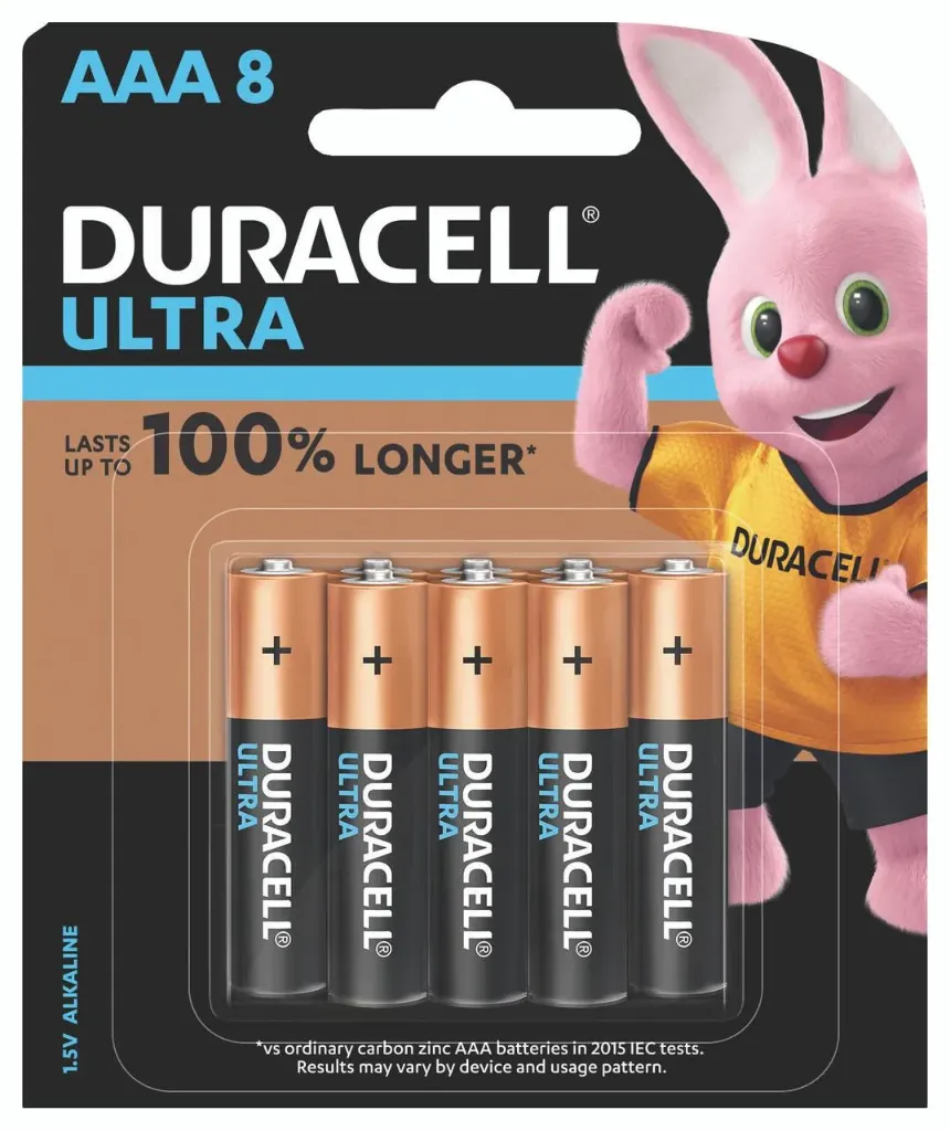 [MX2400B8] DURACELL ULTRA AAA 8 PK