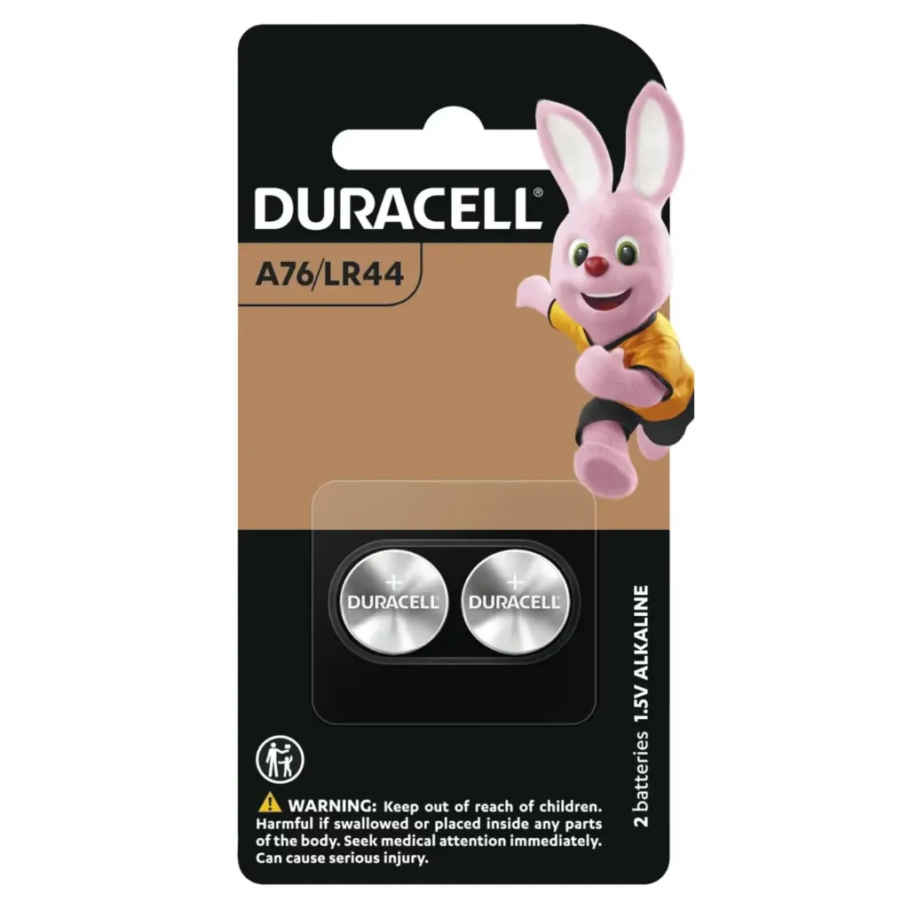 [PX76AB2] DURACELL 1.5v ALKALINE BATTERY 2PK