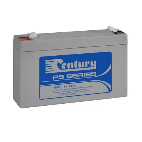 [PS675] 170043 CENTURY 6V 7.5 Ah SLA BATTERY