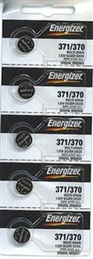 [371/370TZ-BP5] ENERGIZER 1.5V SILVER OXIDE (SR920W, SR920SW)